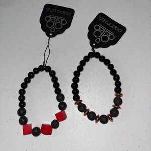 💜 NWT Bundle of 2 Paparazzi Beaded Elastic Bracelets